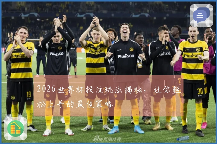 2026世界杯投注玩法揭秘，让你轻松上手的最佳策略